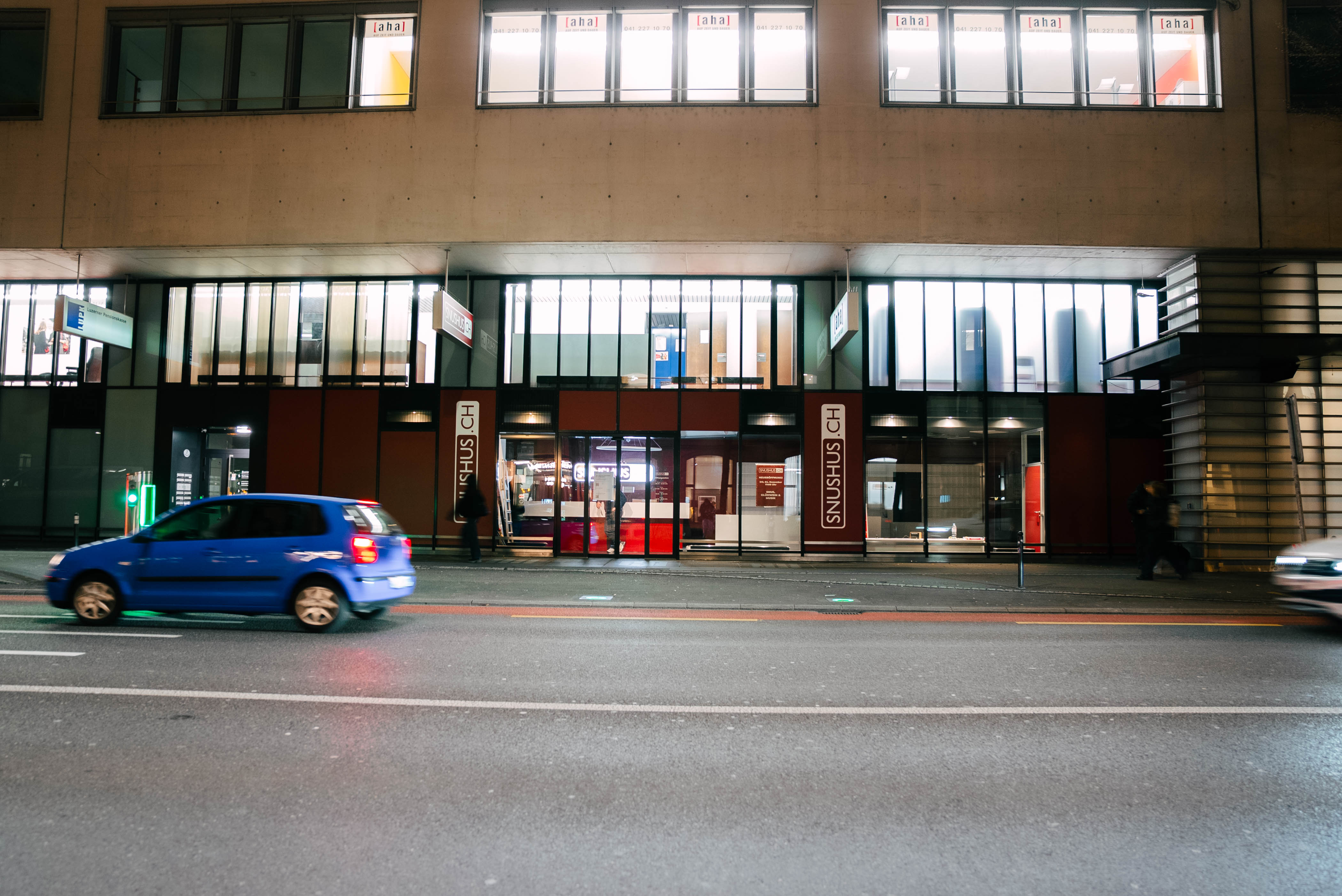 Snushus Laden Projekt