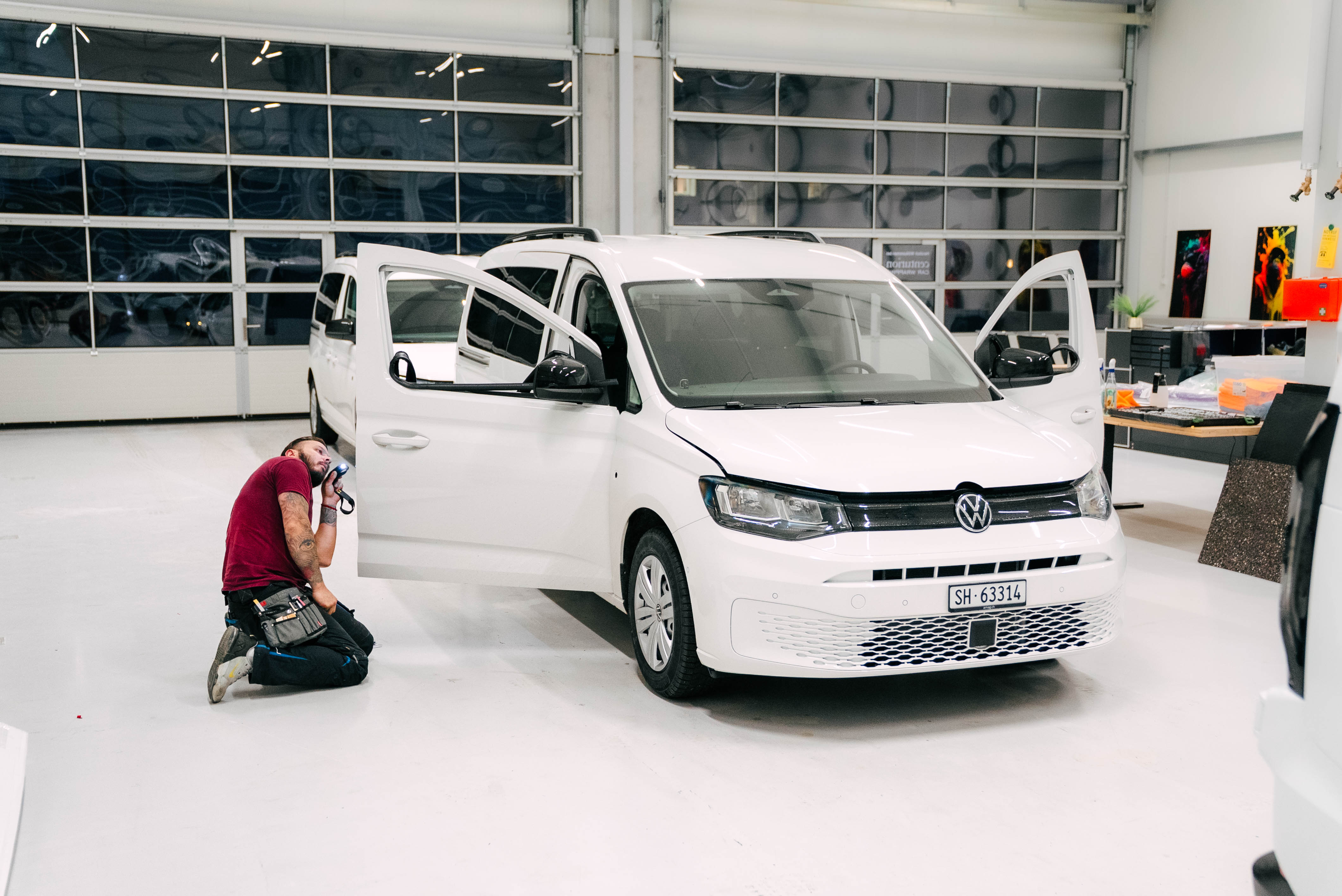 VW Fahrzeugfolierung